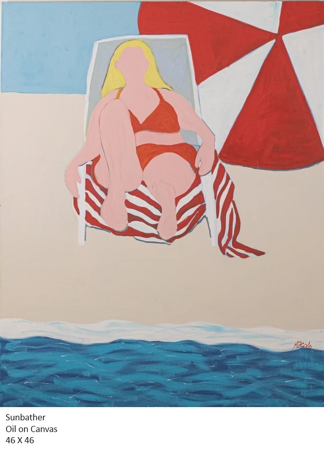 Sunbather by Kathryn Cole new